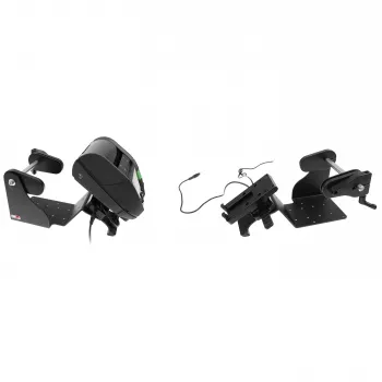 Soporte Brodit para impresora con función de rollo de etiquetas para Zebra Alpha 30L/40L, VESA75, AMPS, MultiMoveClip, Power Block 217034