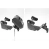 Soporte Brodit para impresora con función de rollo de etiquetas para Zebra Alpha 30L/40L, VESA75, AMPS, MultiMoveClip, Power Block 217034