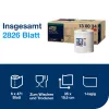 Tork Premium M2 Rollos de papel de limpieza centrefeed blanco, 1 capa, 471 hojas, 6 rollos (130034)