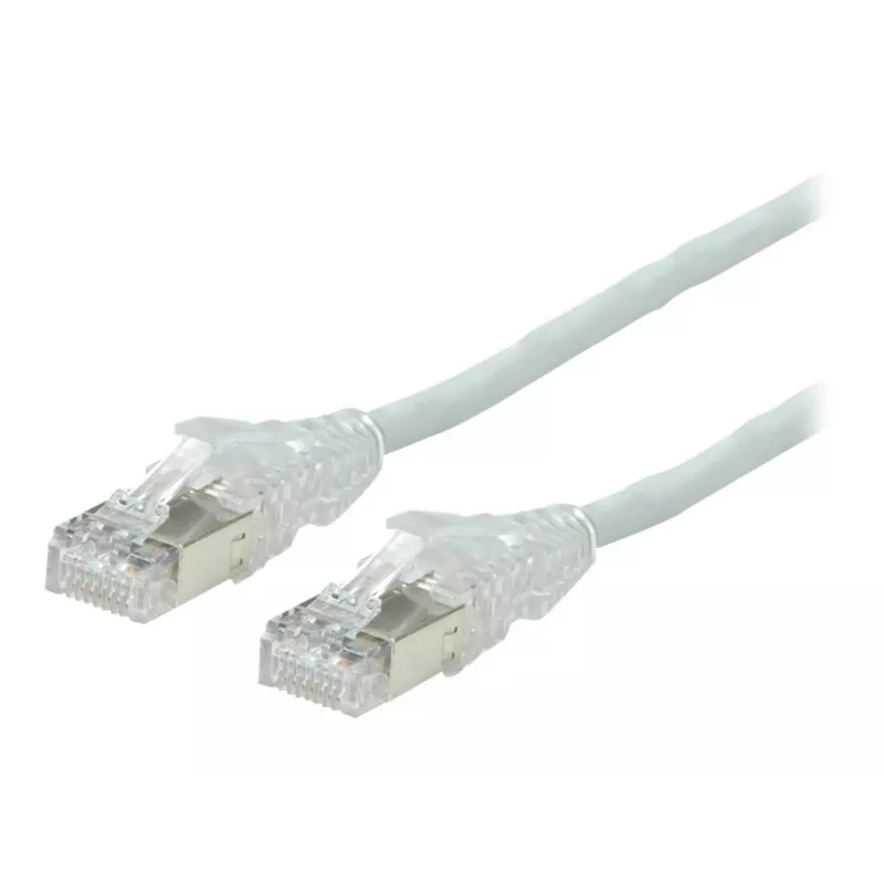 DÄTWYLER Cable de conexión de cobre Cat.5e S/UTP, funda de PVC, conector AMP v2, negro, 1,0 m 21.15.7031