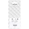 Artoz pegatinas de papel corona navideña 3D, pack de 6 185600-221