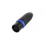 Neutrik NLT4MXX-BAG conector macho de 4 polos para cable de altavoz speakON, negro