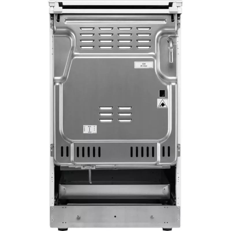 Electrolux LKK560232W cocina de gas independiente con horno eléctrico, 58 L, blanca