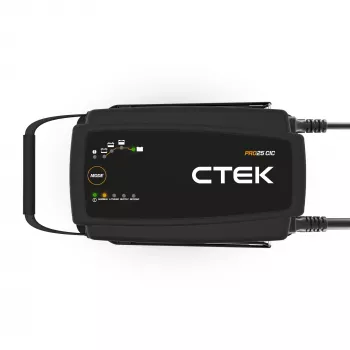 CTEK PRO25 CiC EU 40-480 cargador automático profesional de baterías 12V 25A para baterías de plomo-ácido y litio