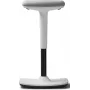 DAUPHIN Trendoffice to-swift silla giratoria acolchada, fibra de poliéster blanca, marco de plástico blanco 9299KVWFWKVWS73GSR10UGS165031