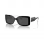 Michael Kors Hvar MK21653920875 gafas de sol para mujer, montura carey oscura, lentes marrones degradadas, 56-17-140 mm