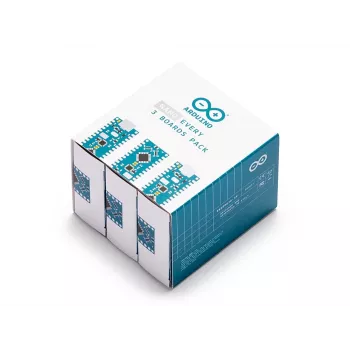 Arduino Nano Every Board pack de 3 - Placa de desarrollo con microcontrolador ATmega4809 ABX00028-3P