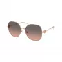 Tory Burch TY6112-3358G9 Gafas de sol de mujer, montura Havana, lentes degradadas marrones, 56mm