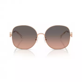 Tory Burch TY6112-3358G9 Gafas de sol de mujer, montura Havana, lentes degradadas marrones, 56mm