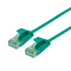 ROLINE RM Cable de red UTP Cat.6A/Class EA SLIM verde 0,15m 21.45.3430
