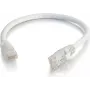 C2G Cable de red Ethernet UTP Cat6 sin enganches de 0,5m, blanco 83485