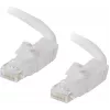 C2G Cable de red Ethernet UTP Cat6 sin enganches de 0,5m, blanco 83485
