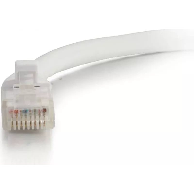 C2G Cable de red Ethernet UTP Cat6 sin enganches de 0,5m, blanco 83485