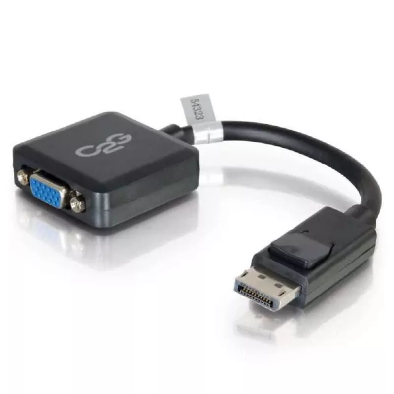C2G Cable adaptador activo DisplayPort macho a VGA hembra de 20cm 84323