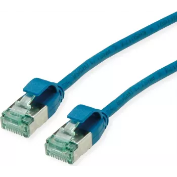 ROLINE RM U/FTP Cable de parcheo Cat.6A/Class EA SLIM azul 0,3 m - FTP 21.45.3341