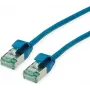 ROLINE RM U/FTP Cable de parcheo Cat.6A/Class EA SLIM azul 0,3 m - FTP 21.45.3341