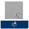 TORK Soft Dinner Advanced Antracita Servilletas de 3 capas 39 x 39,5 cm, 100 uds. (509401)