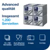 TORK Soft Dinner Advanced Antracita Servilletas de 3 capas 39 x 39,5 cm, 100 uds. (509401)