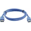 Cable alargador USB 3.0 Kramer Electronics con conector USB-A macho a conector USB-A hembra, 1,6 m, negro (96-02310006)