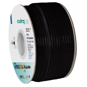 Cable coaxial AXING SKB 94-11, triple apantallado, 100 m, blanco SKB09411