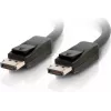 Cable DisplayPort C2G de 10,0 m con bloqueo, macho-macho, 4K 60Hz, negro 84405