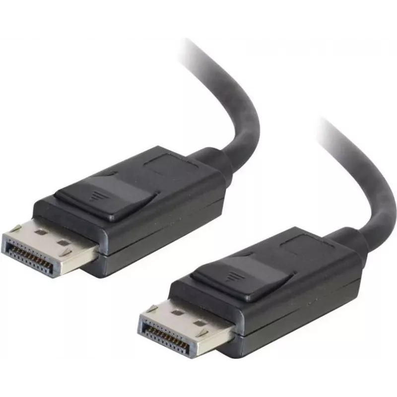 Cable DisplayPort C2G de 10,0 m con bloqueo, macho-macho, 4K 60Hz, negro 84405