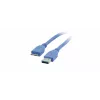 Cable USB 3.2 Gen 1 Kramer C-USB3/MICROB, USB-A a Micro-USB B, 1,8 m, azul 96-02356006