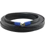 Cable HDMI de alta velocidad con Ethernet Kramer C-HM/HM/FLAT/ETH-50, plano, 15,2 m, negro 97-01014050