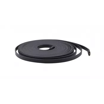 Cable HDMI de alta velocidad con Ethernet Kramer C-HM/HM/FLAT/ETH-50, plano, 15,2 m, negro 97-01014050
