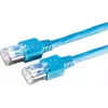 Cable de red SFTP Cat5e Dätwyler 21.05.8104 de 10 m, RJ-45 a RJ-45, libre de halógenos, azul