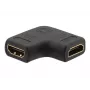 Adaptador acodado HDMI Kramer AD-HF/HF/RA-FLAT hembra a hembra 99-9797211