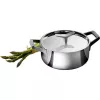 Olla Electrolux E9KLSA11 con tapa, 3 L, redonda, cromo