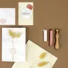 Set de lacre Artoz rosa claro verde claro cobre (137605-21)