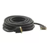 Kramer C-DM/DM/XL serie cable DVI-D Single Link, conector macho DVI-D a conector macho DVI-D, 10,6 m, negro, tornillos cautivos (94-0111035)