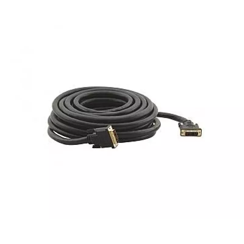 Kramer C-DM/DM/XL serie cable DVI-D Single Link, conector macho DVI-D a conector macho DVI-D, 10,6 m, negro, tornillos cautivos (94-0111035)