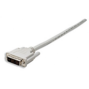 Digitus cable DVI-D Single Link, conector macho DVI-D 18+1 pines a conector macho DVI-D 18+1 pines, 2 m, negro, atornillable AK-320107-020-S