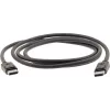 Kramer C-DP-50 cable DisplayPort 15,2 m 4K negro con bloqueo 97-0617050