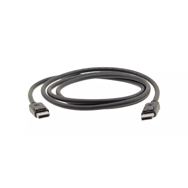 Kramer C-DP-50 cable DisplayPort 15,2 m 4K negro con bloqueo 97-0617050