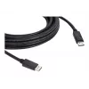 Kramer C-DP-50 cable DisplayPort 15,2 m 4K negro con bloqueo 97-0617050
