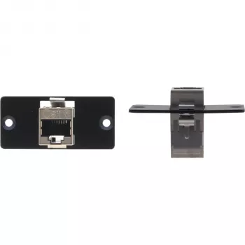 Kramer W-45 placa de pared RJ-45 - negro 80-00026799
