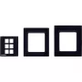 Kramer Electronics RC-206/RC-306 EU Panel Set 80/86 (B) – set de marco y placa frontal negro para versión EU del RC-206/RC-306 30-00020599