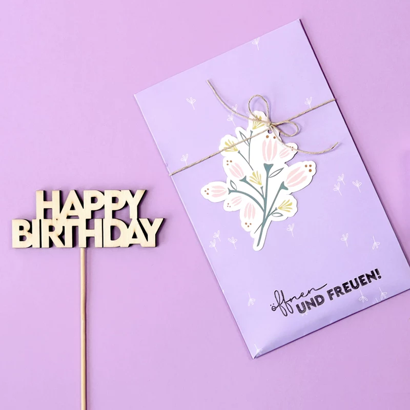 Artoz etiquetas colgantes de papel para regalo multicolor 6 uds. (144500-262)
