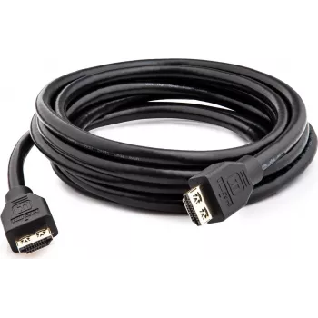 Kramer C-HMU-3 cable HDMI de ultra alta velocidad con Ethernet, 0,9 m, conectores con bloqueo, negro, 8K 60 Hz 97-0102003
