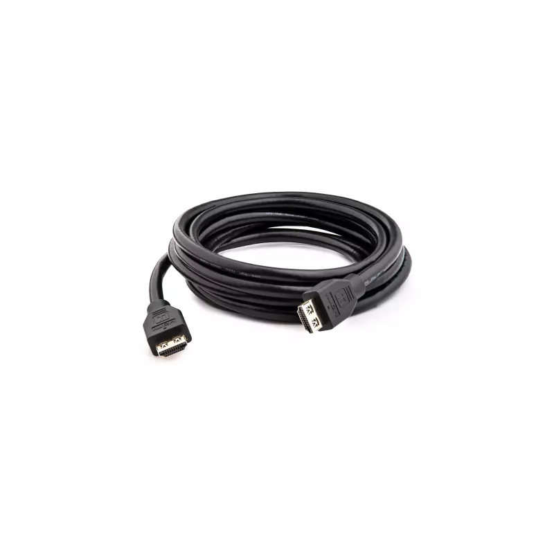 Kramer C-HMU-3 cable HDMI de ultra alta velocidad con Ethernet, 0,9 m, conectores con bloqueo, negro, 8K 60 Hz 97-0102003