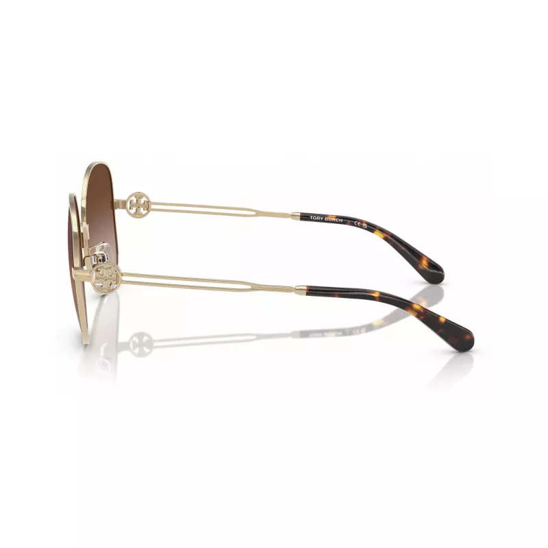 Tory Burch TY6112-334613 gafas de sol de mujer Butterfly Dark Havana marrón degradado 56/16/140 mm