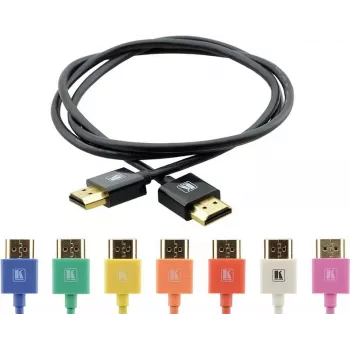 Kramer C-HM/HM/PICO/BK-5 cable HDMI de alta velocidad con Ethernet - 1,52 m, negro 97-0132005