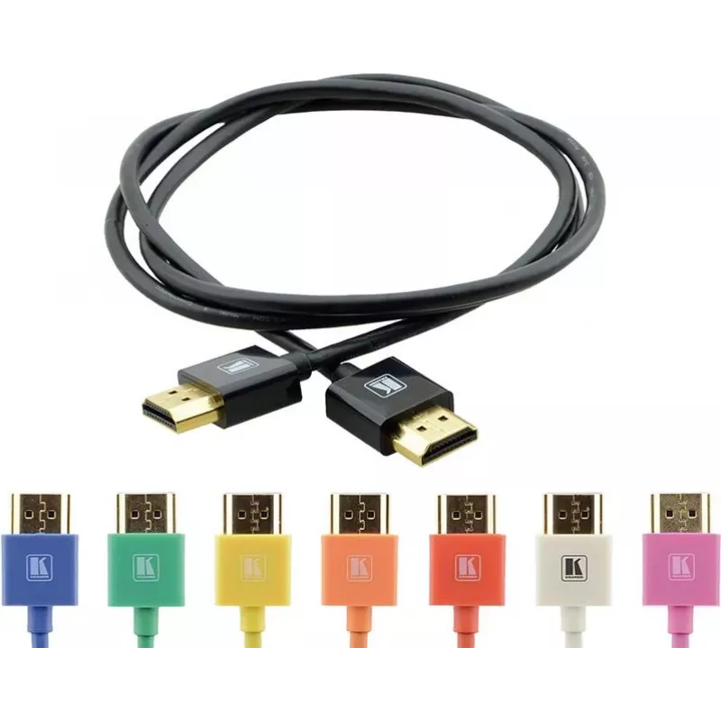 Kramer C-HM/HM/PICO/BK-5 cable HDMI de alta velocidad con Ethernet - 1,52 m, negro 97-0132005