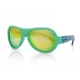 SHADEZ SHZ 44 gafas de sol de diseño para niños de 3-7 años con estampado de hoja verde, UV400, irrompibles