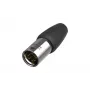 Neutrik NC5MX1-TOP-14 conector macho XLR de 5 polos, conector macho, IP65, negro