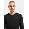 Odlo Merino 200 BL Top Crew Neck LS camiseta térmica de manga larga - negro - XXL